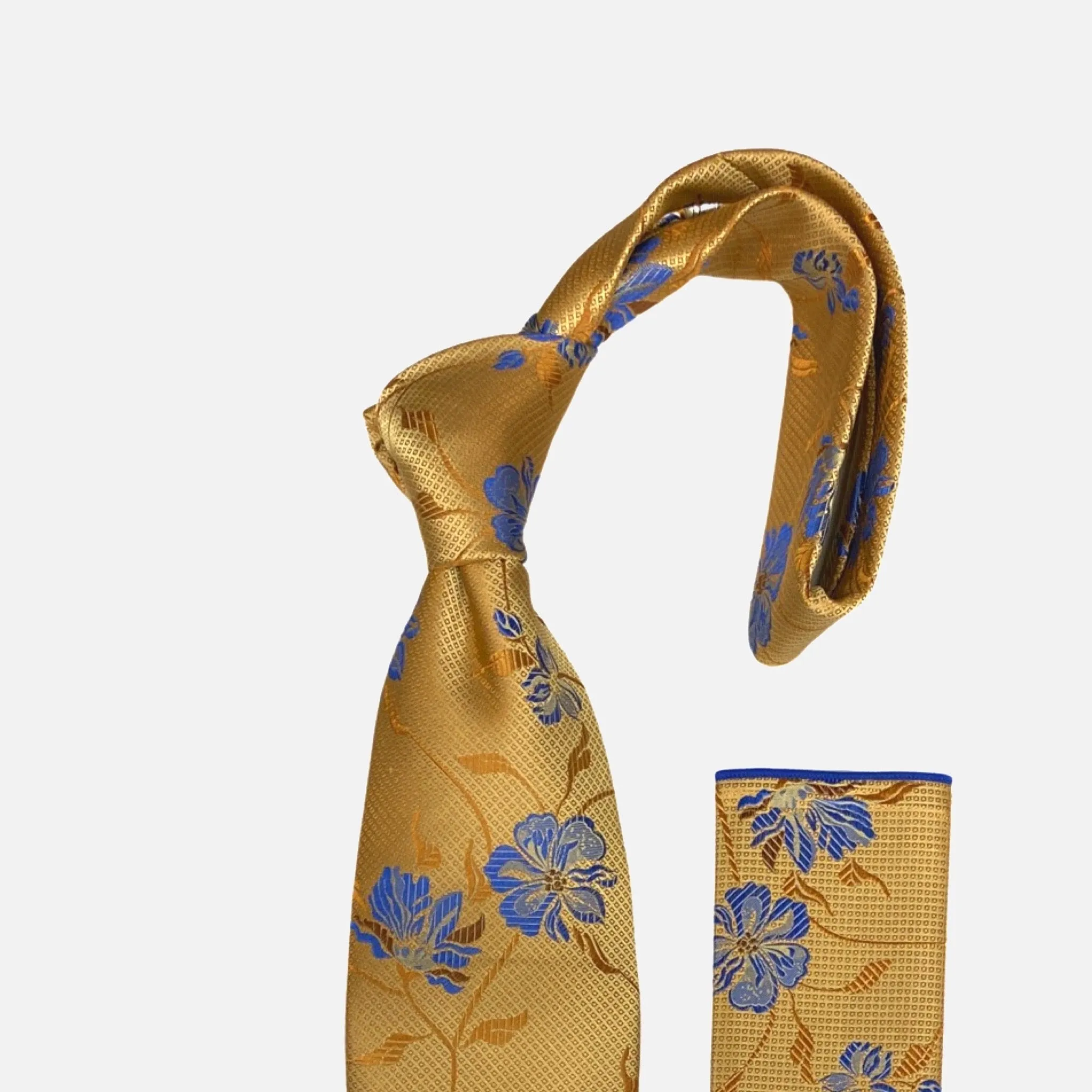 100% Silk Tie and Pocket Sqaure | BW2300