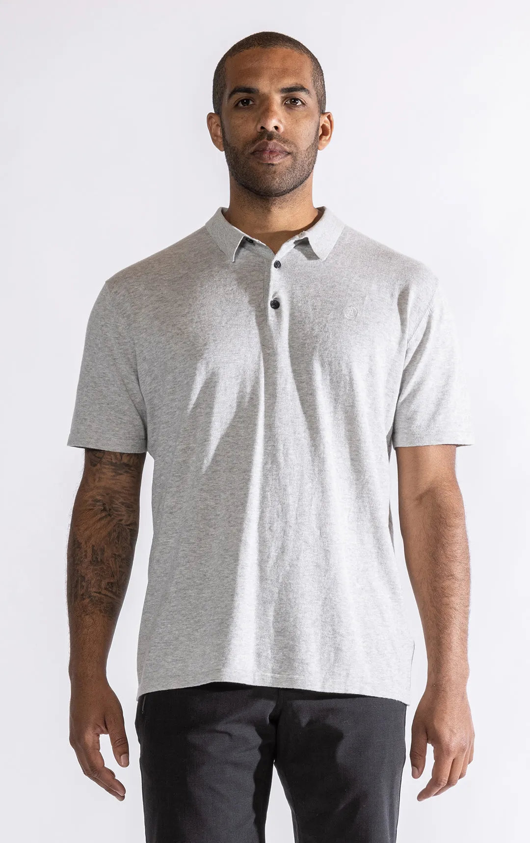 14GG COTTON LINEN POLO - CLEARANCE