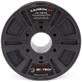 3DXTech CarbonX PETG   CF15 (Carbon Fiber Reinforced) Filament 1.75mm