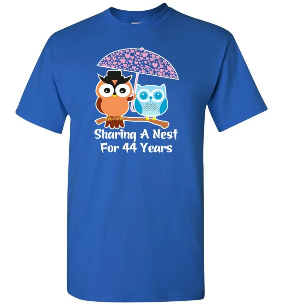 44 Years Wedding Anniversary Gifts Valentine's Day T-shirt