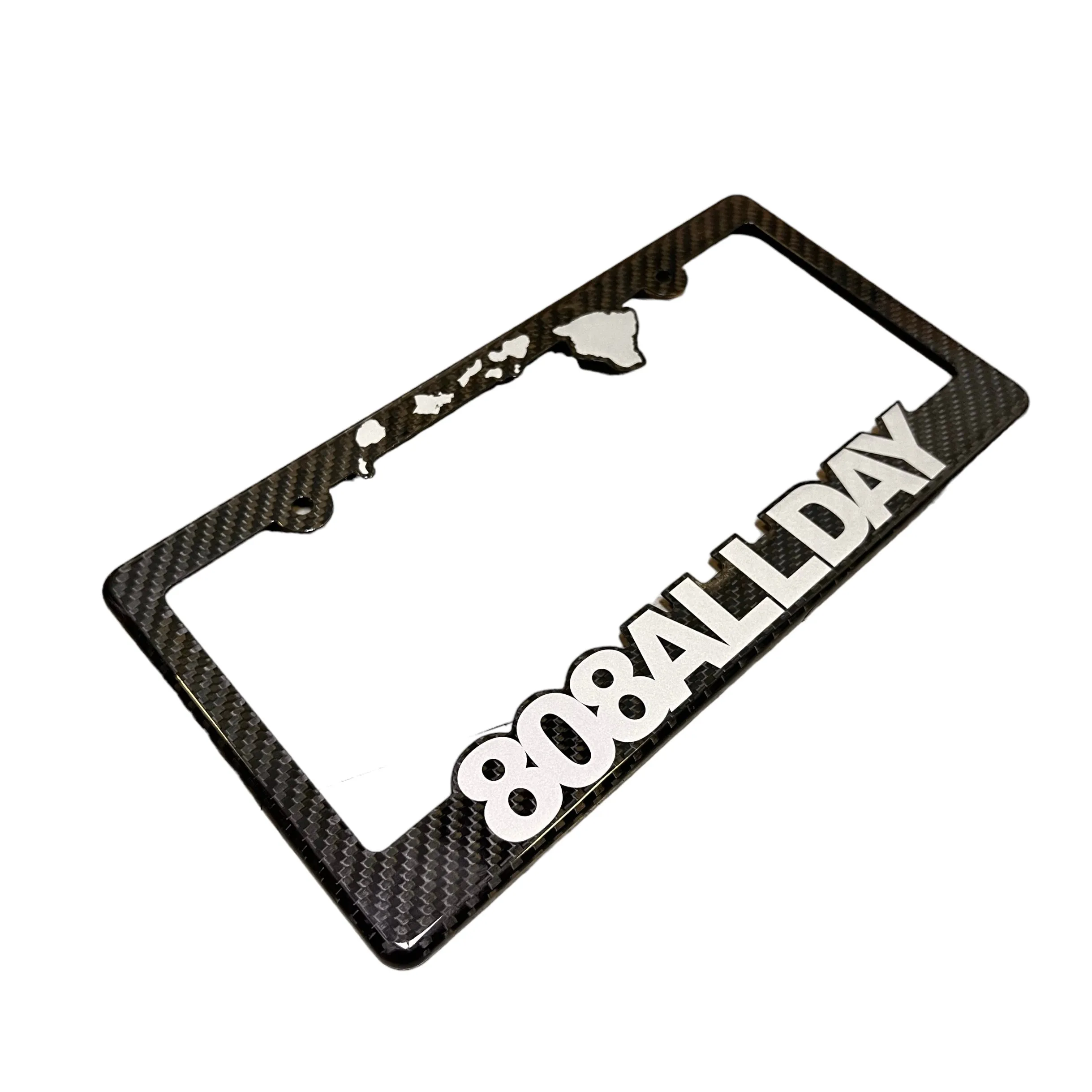 808ALLDAY Carbon Fiber License Plate Frame