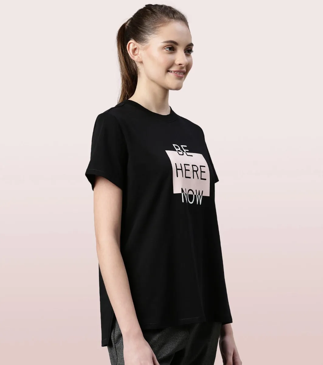 Active Cotton Tee | Short Sleeve Anti-Odour Cotton Tee With Graphic