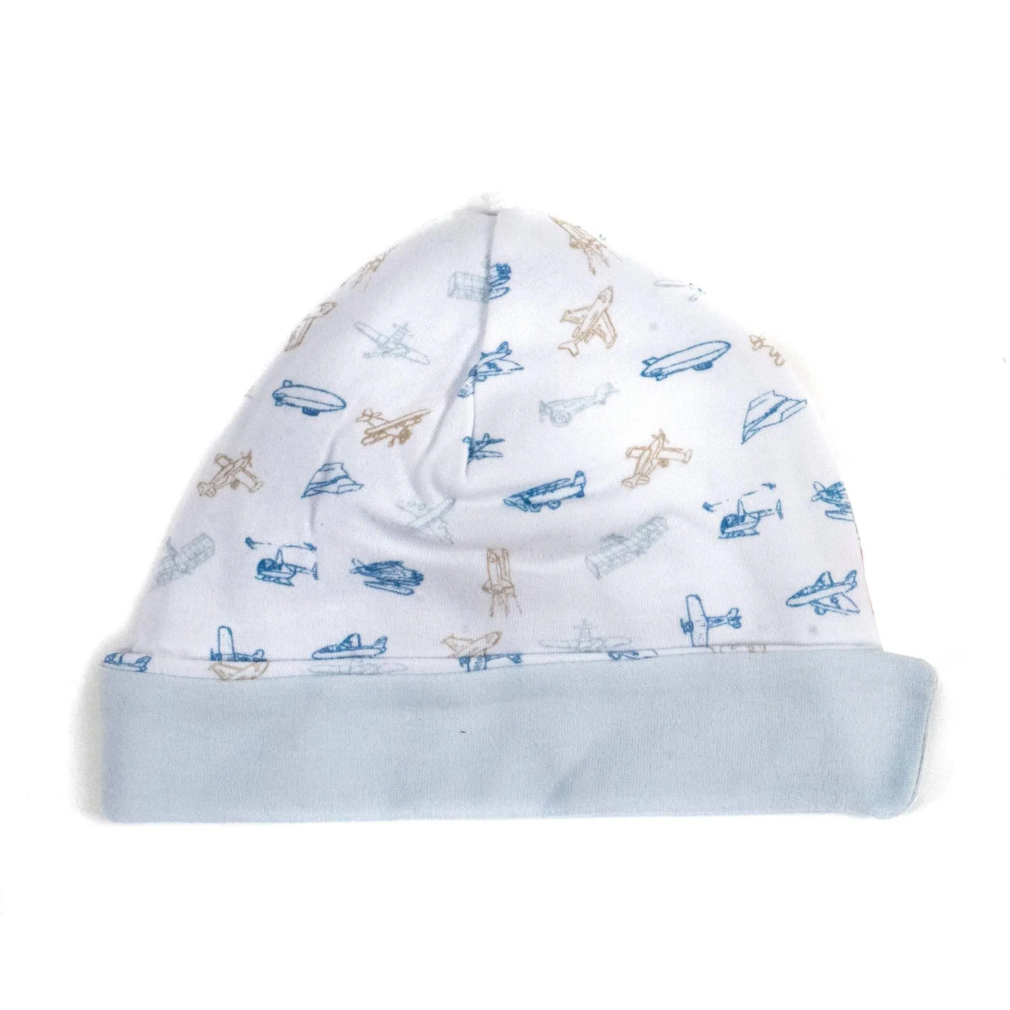 airplanes organic cotton hat