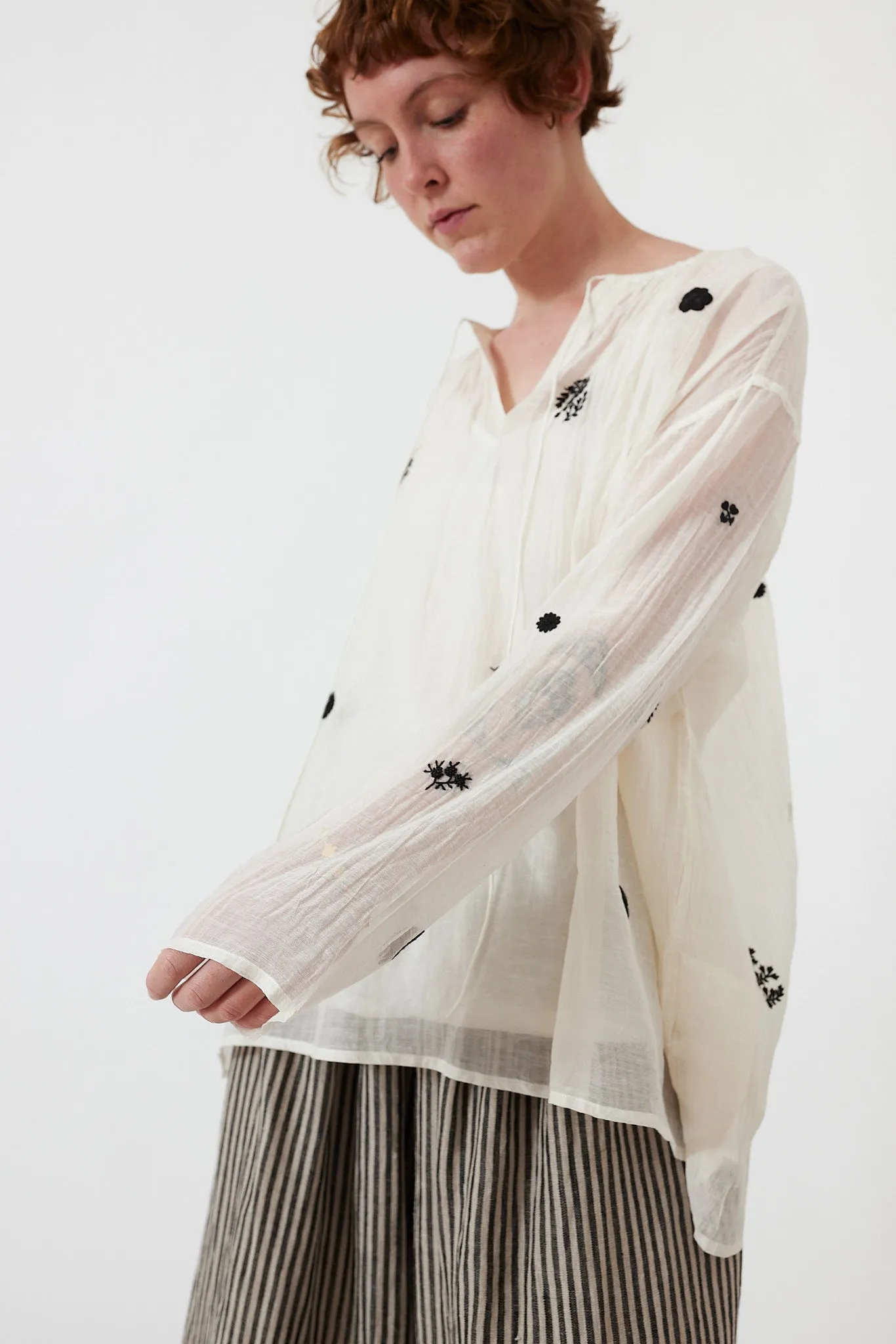 AO Dress - No. 69 - Dori Gather Blouse