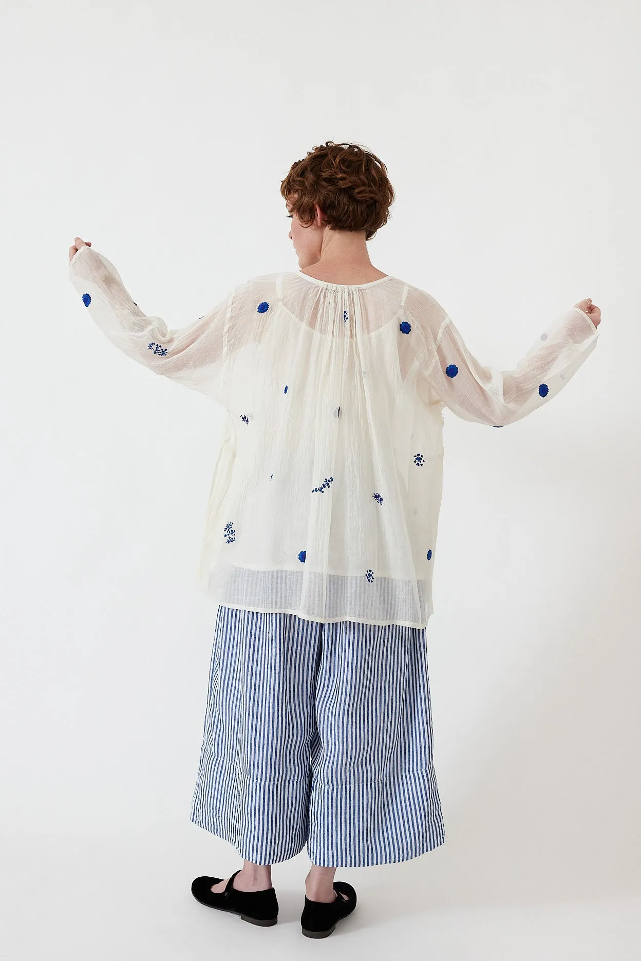 AO Dress - No. 69 - Dori Gather Blouse