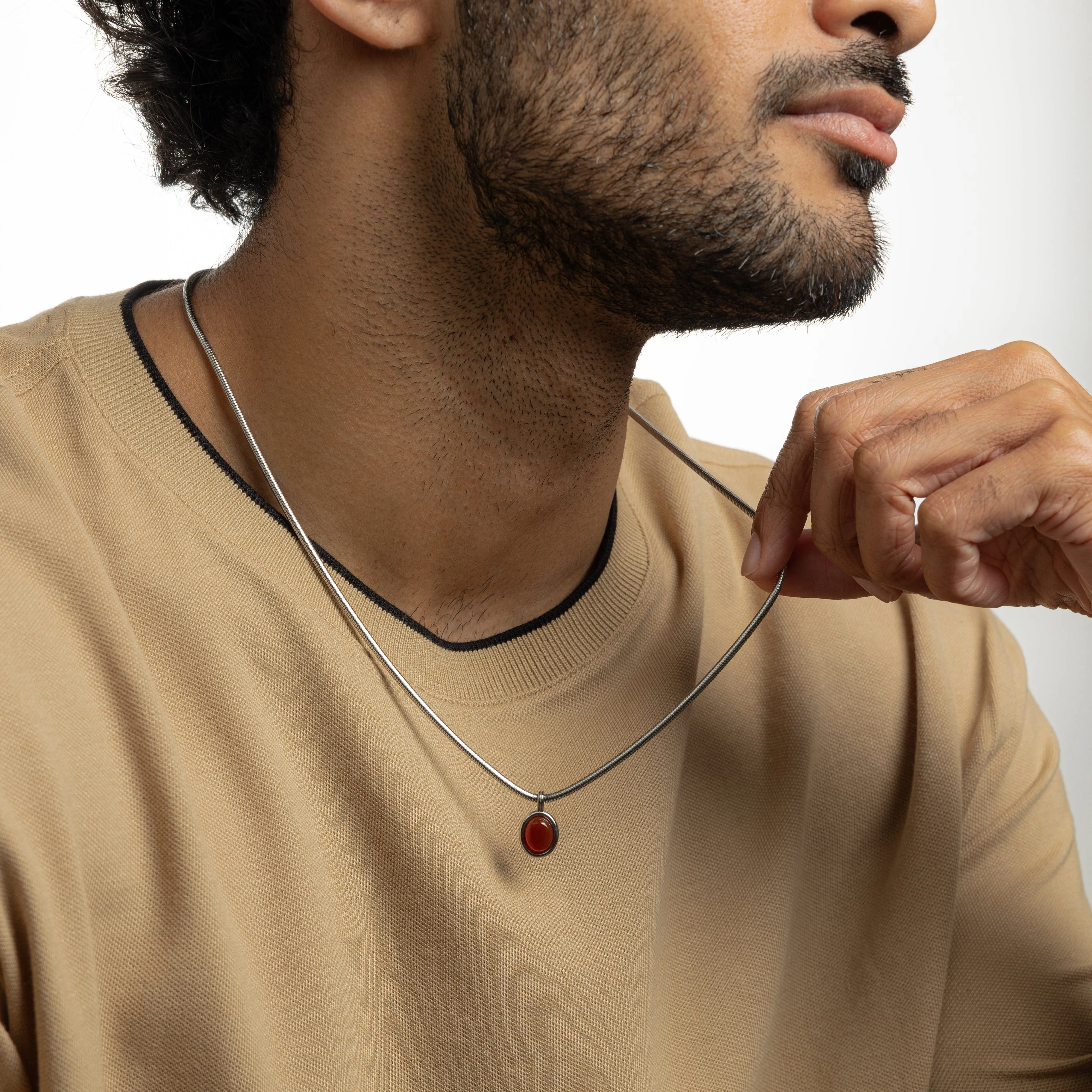 Aqeeq Necklace | Men