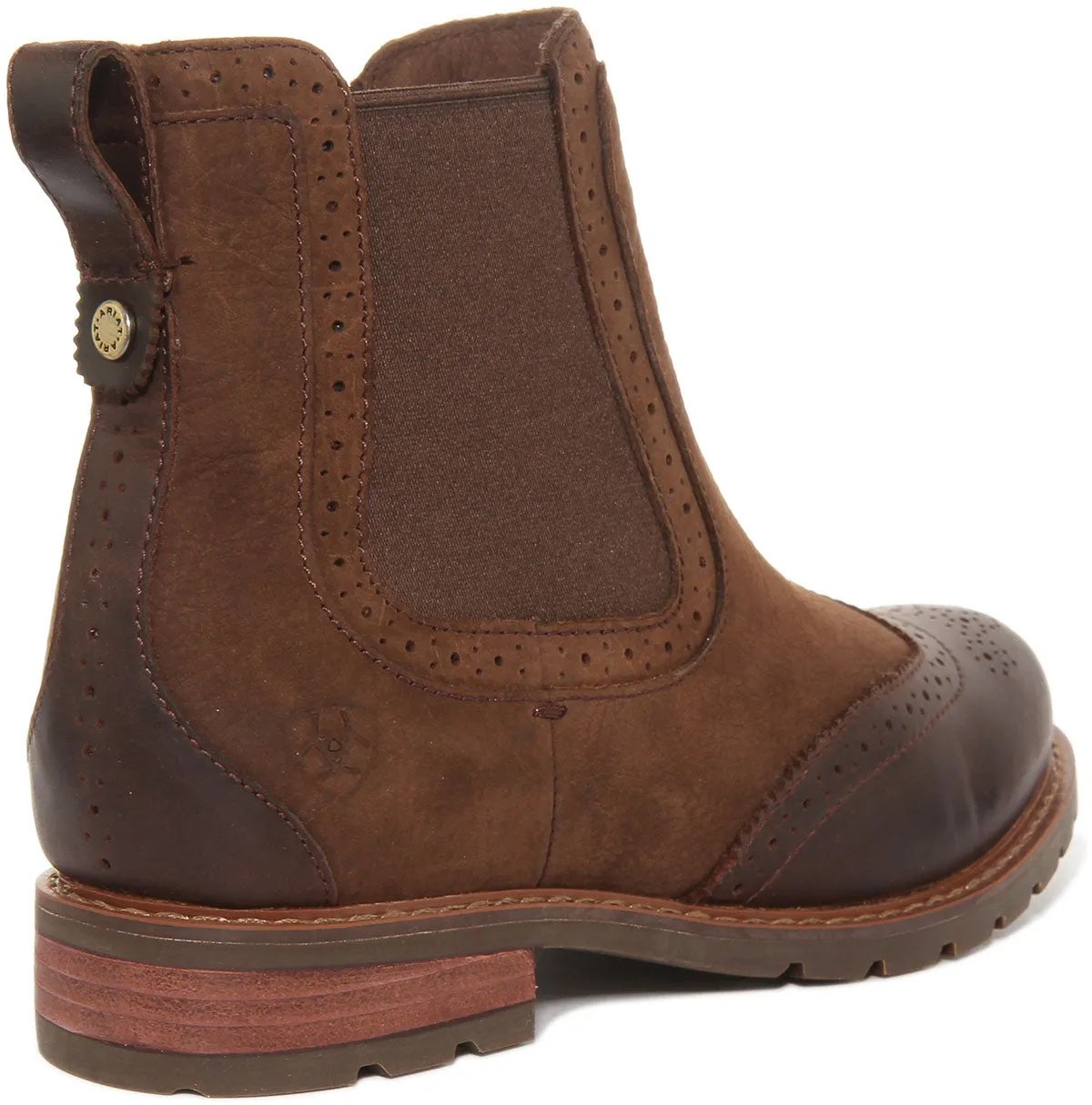 Ariat Wexford Brogue In Choco For Women