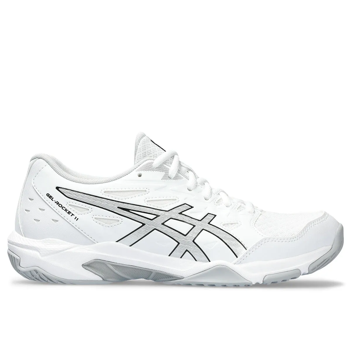 Asics Gel Rocket 11 Women White Silver    '  11 