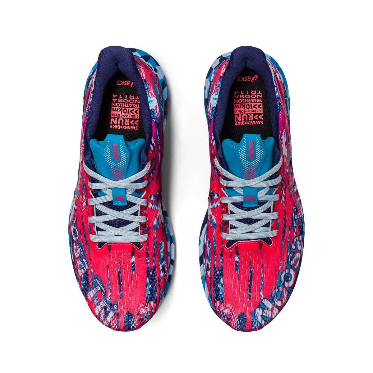 Asics Noosa Tri 14 Women Diva Pink Blue   