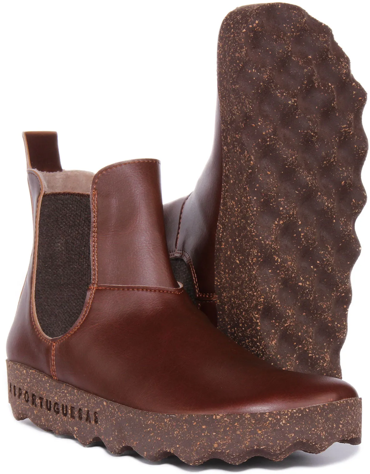 Asportuguesas Caia Viridis Chelsea In Brown For Women