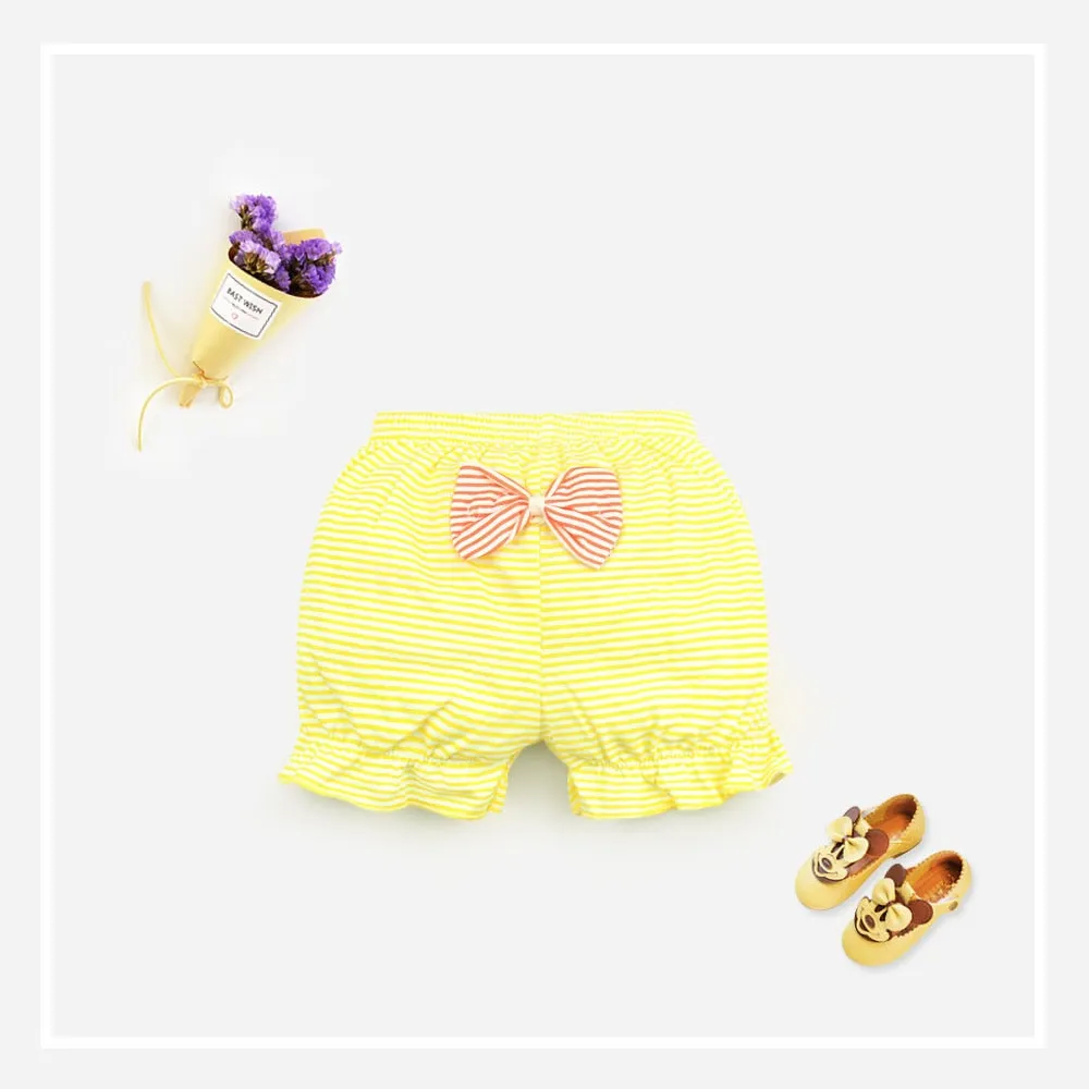 Baby Girls Bow Shorts/Underpants/Diaper Covers