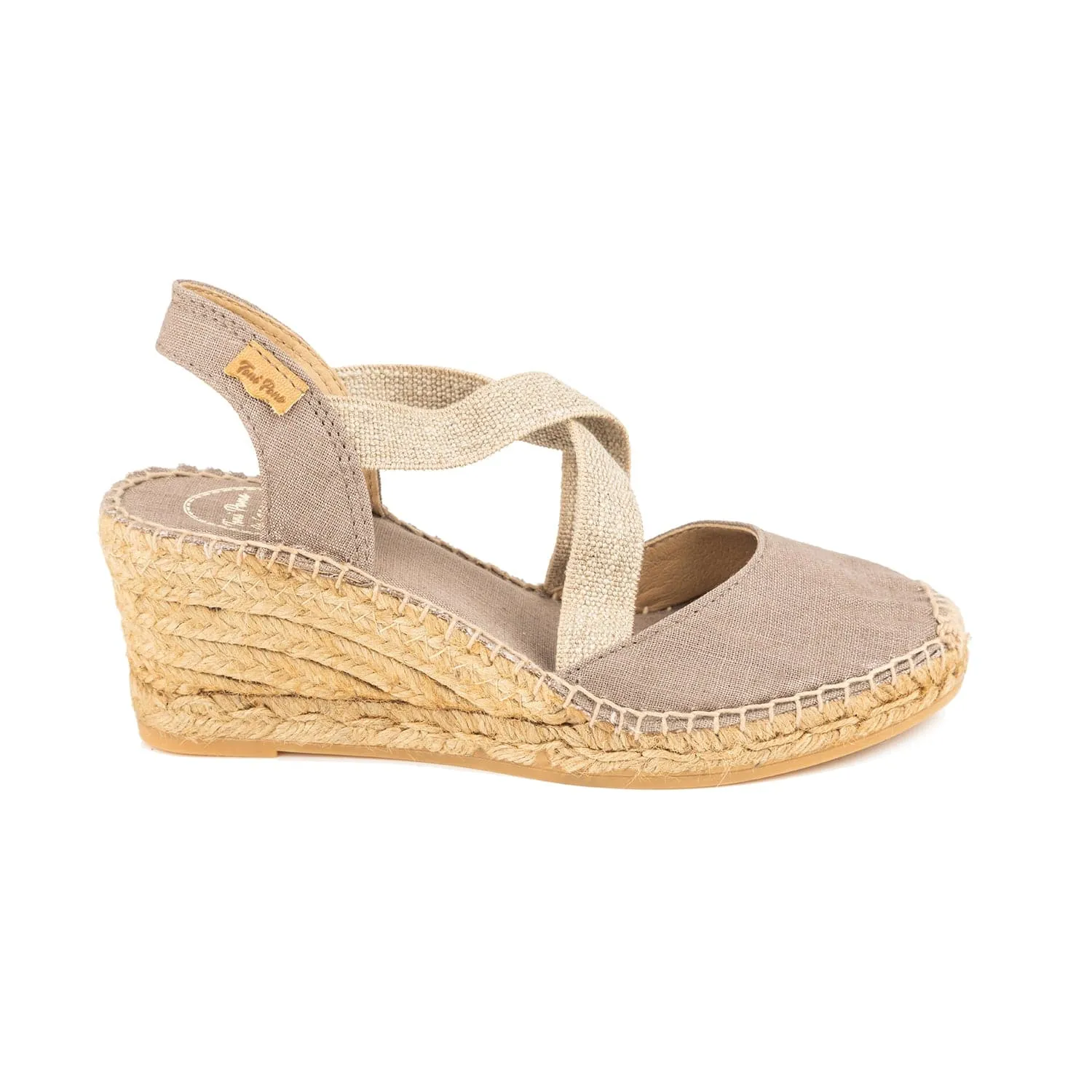 Basic Linen Wedge Espadrille for Women - Saba-L