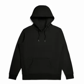 Black Organic Cotton Hooded Sweatshirt