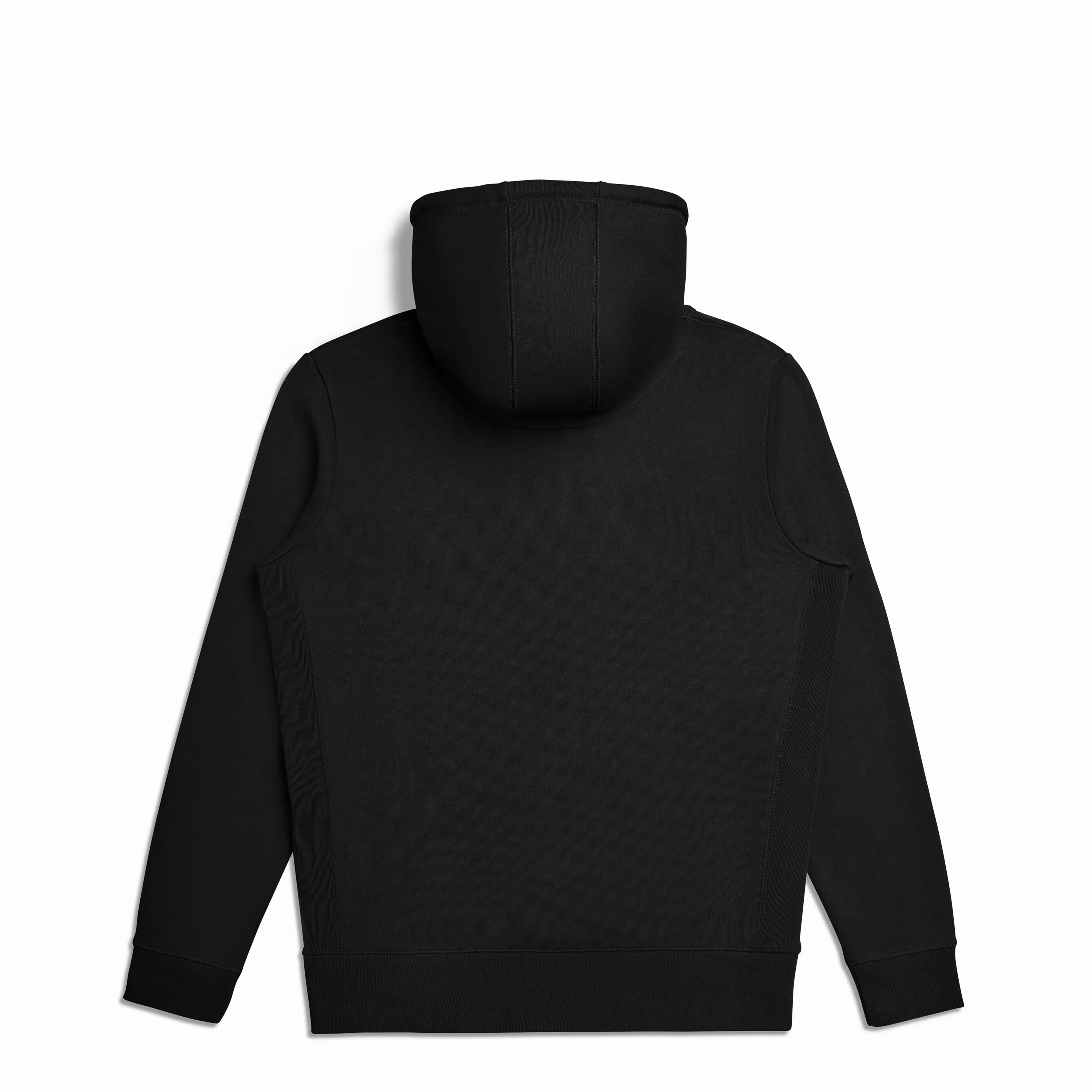 Black Organic Cotton Hooded Sweatshirt