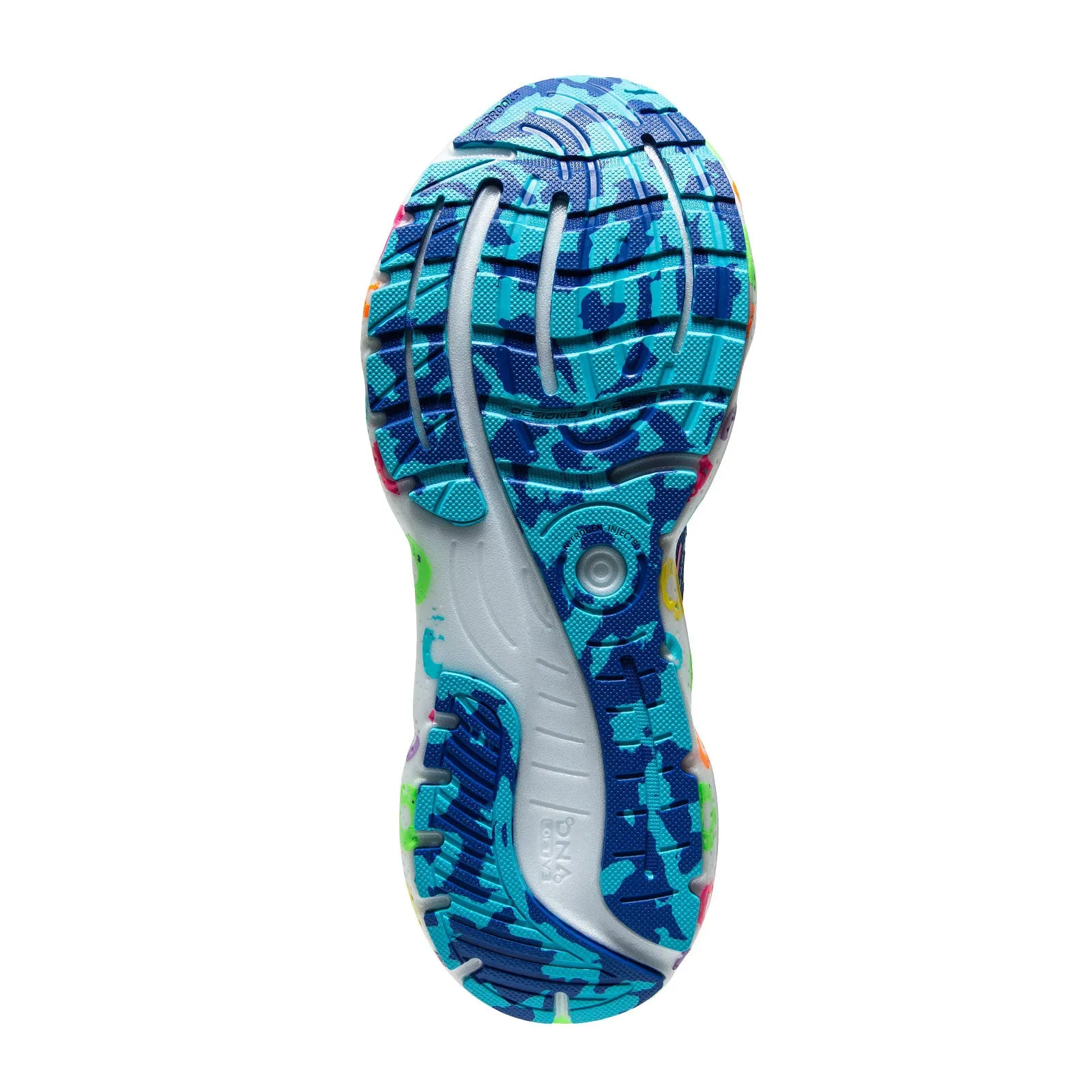 Brooks Glycerin 20 (Men) - Blue/Peacoat/Yellow