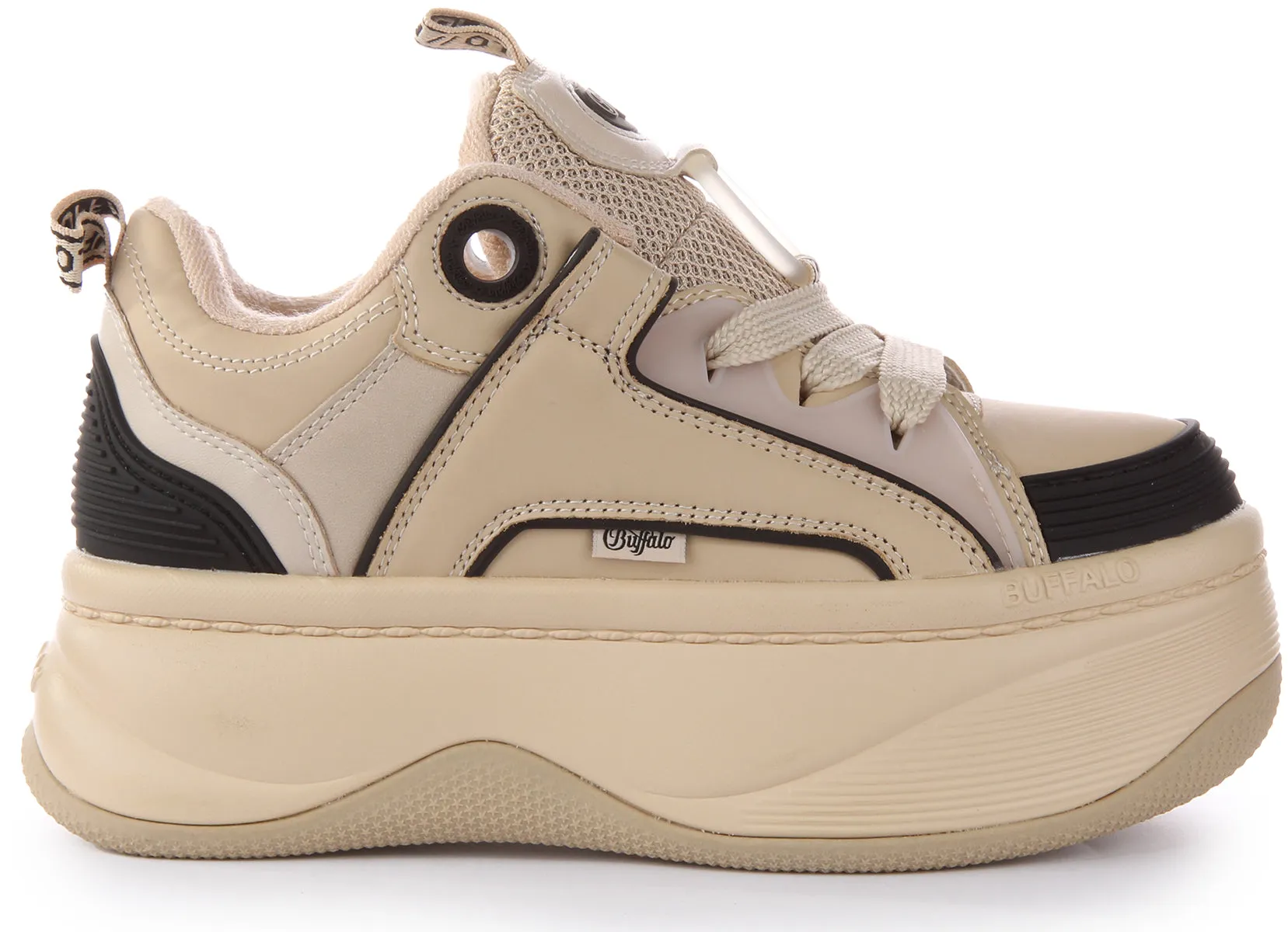 Buffalo Orcus Sk8 In Cream For Women