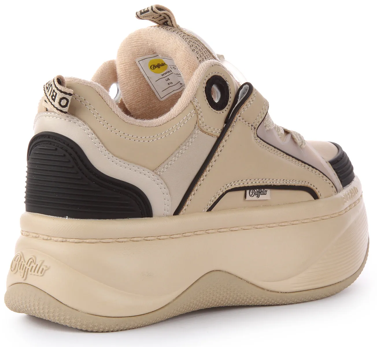 Buffalo Orcus Sk8 In Cream For Women