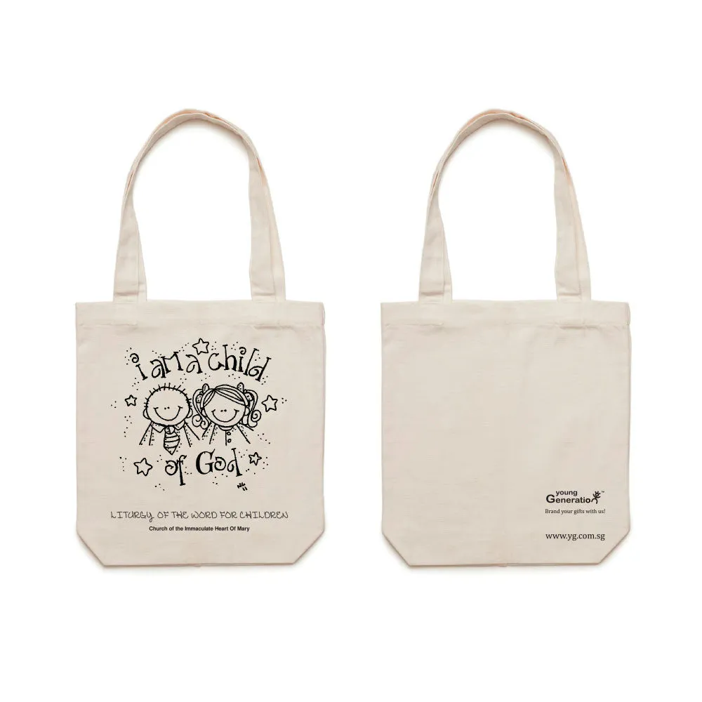 Cotton Canvas Tote Bag