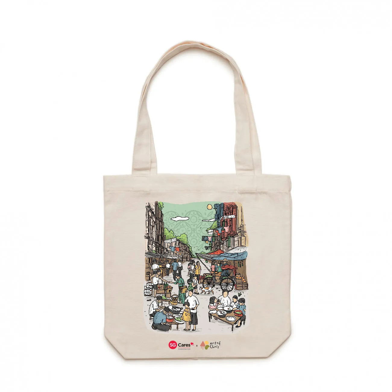 Cotton Canvas Tote Bag