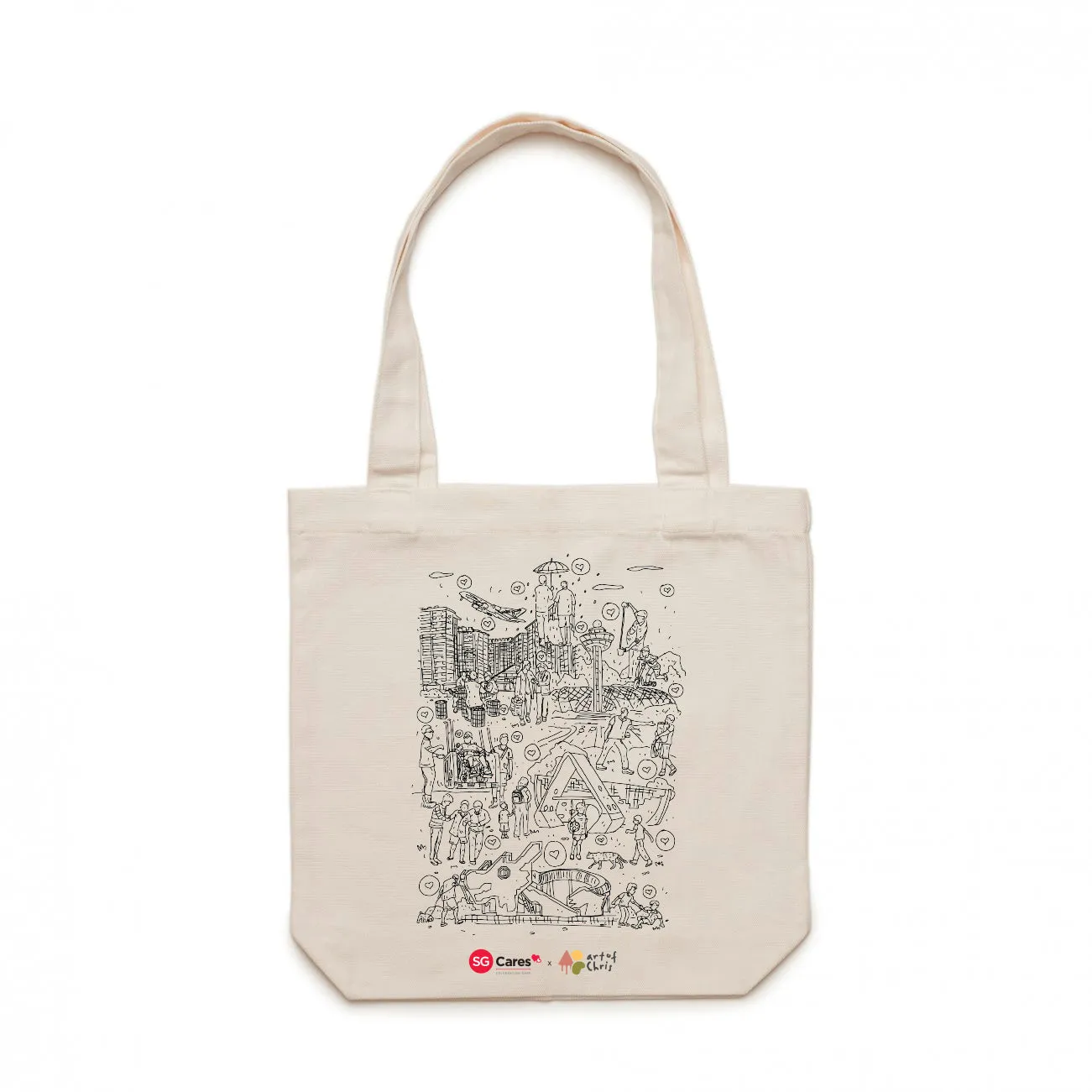 Cotton Canvas Tote Bag