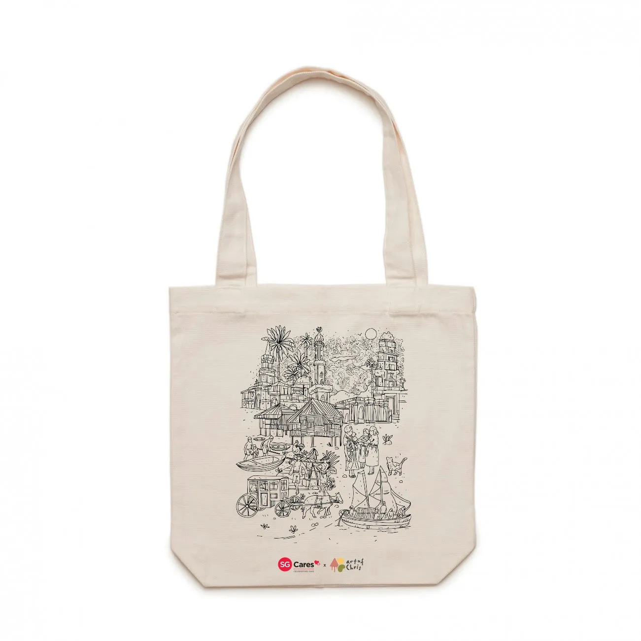 Cotton Canvas Tote Bag