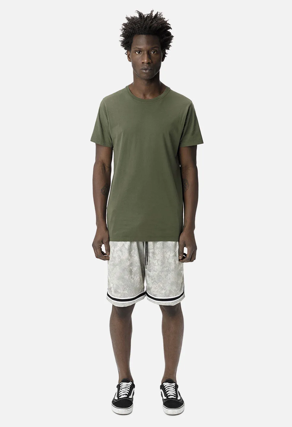 Cotton Classic Crew / Army