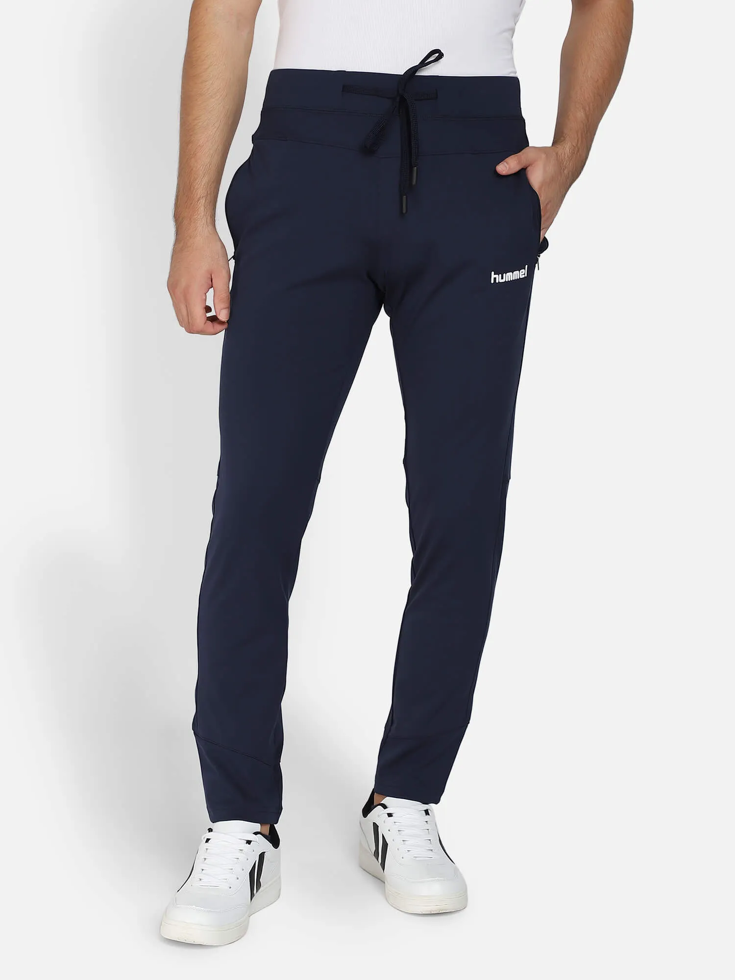 Danny Men Polyester Navy Blue Training Pant