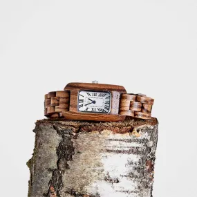 Eco-Friendly Handmade Wristwatch For Women: The Maple