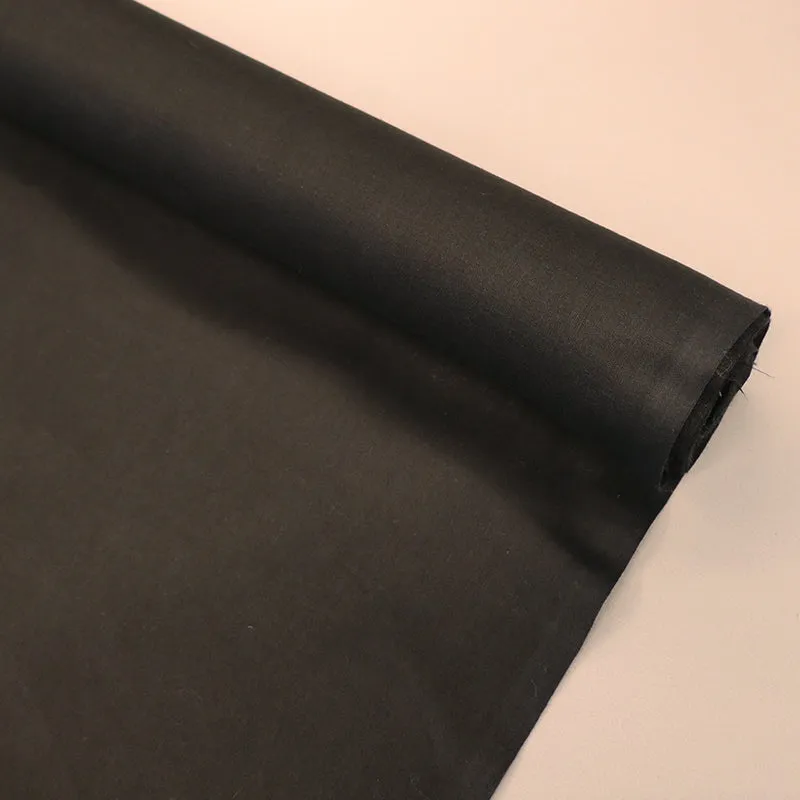 Egyptian Cotton Voile - Black