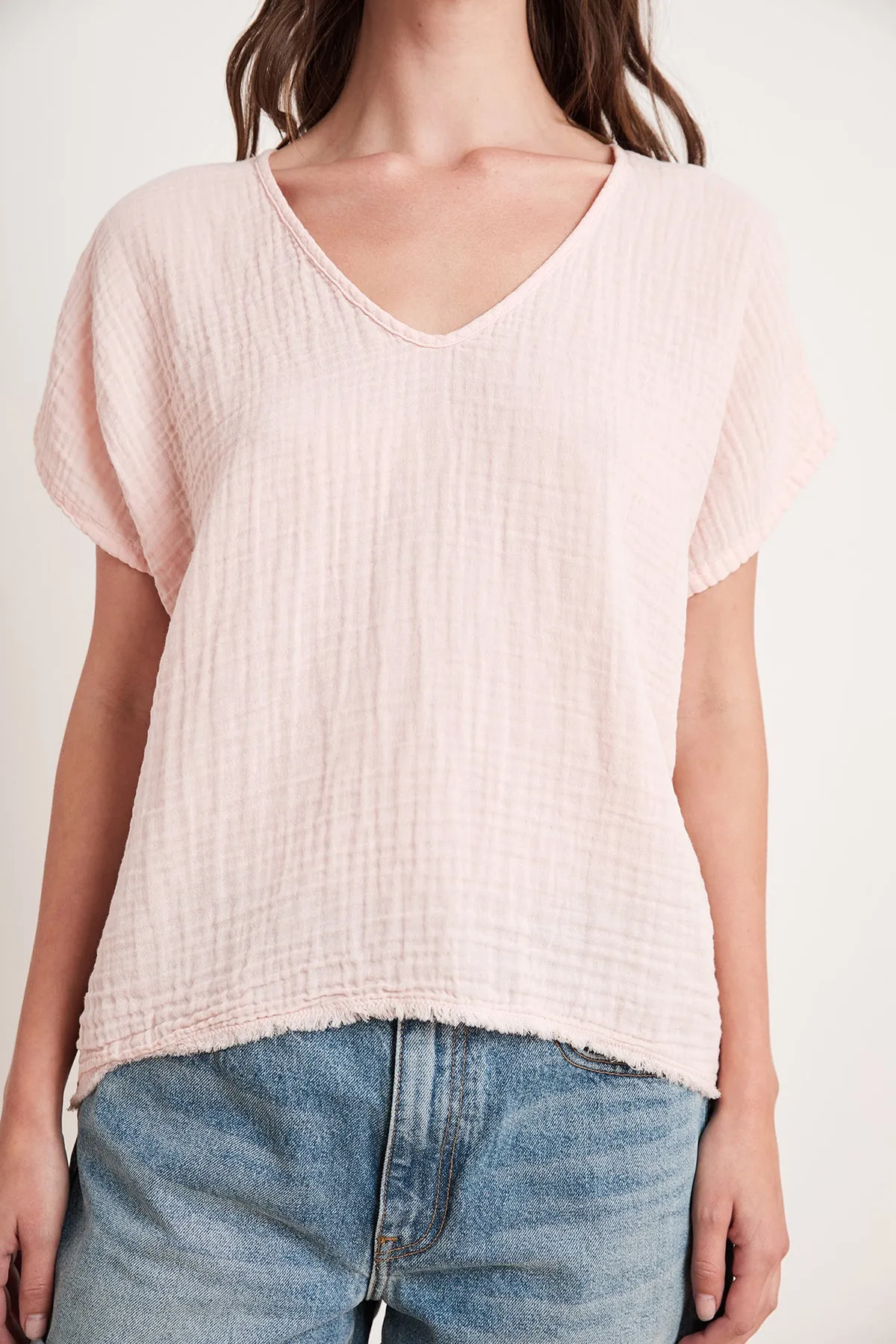 ELSA COTTON GAUZE TOP