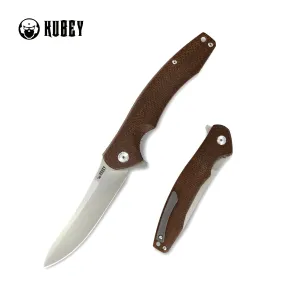 Eris EDC Liner Lock Flipper Knife Synthetic Fiber Handle (3.4 SandBlast AUS-10 )KU179C