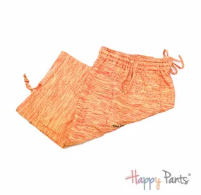 Evening Sunset Orange Women Long Shorts