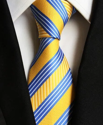 Fashion Striped Silk Neckties For Men