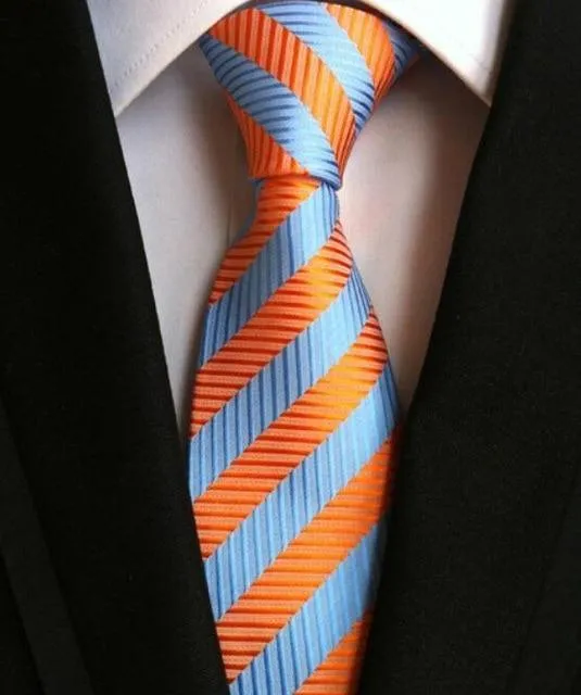 Fashion Striped Silk Neckties For Men