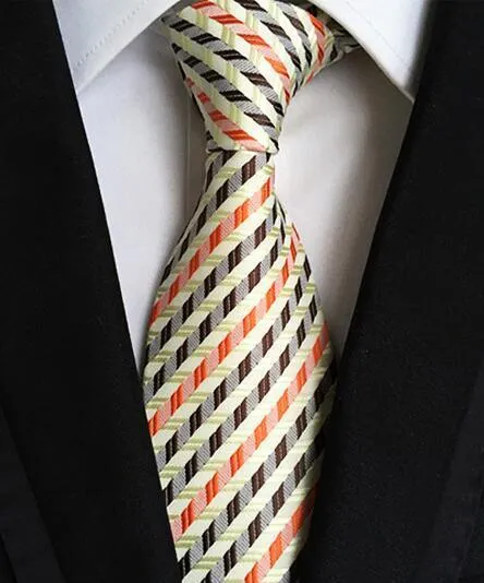 Fashion Striped Silk Neckties For Men