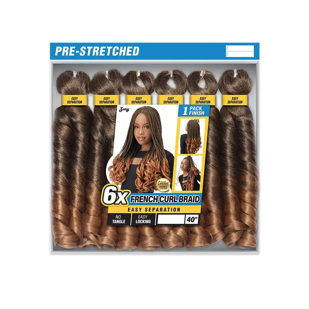 FRENCH CURL BRAID 6X | Synthetic Braid