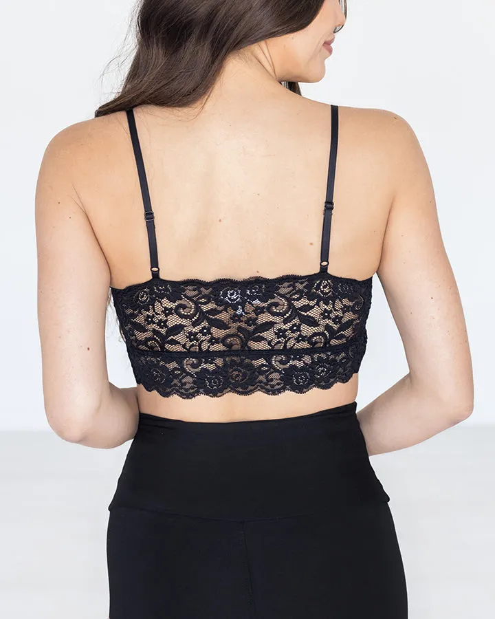 Grace and Lace Scallop Lace Bralette