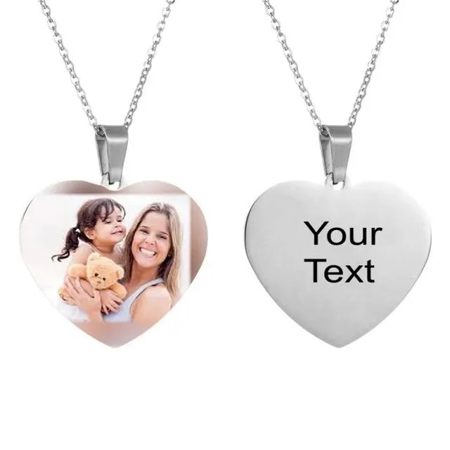 Heart Necklace With Picture-Unique Gifts For Women