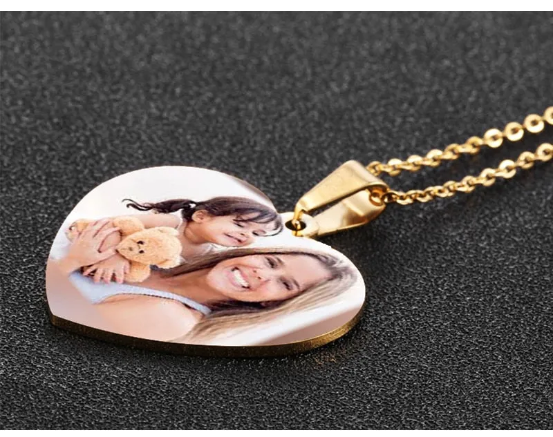 Heart Necklace With Picture-Unique Gifts For Women