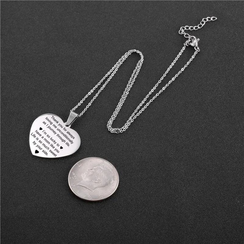 Heart Necklace With Picture-Unique Gifts For Women