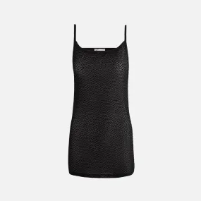 Kith Women Cardyn Monogram Wave Cami Dress - Black