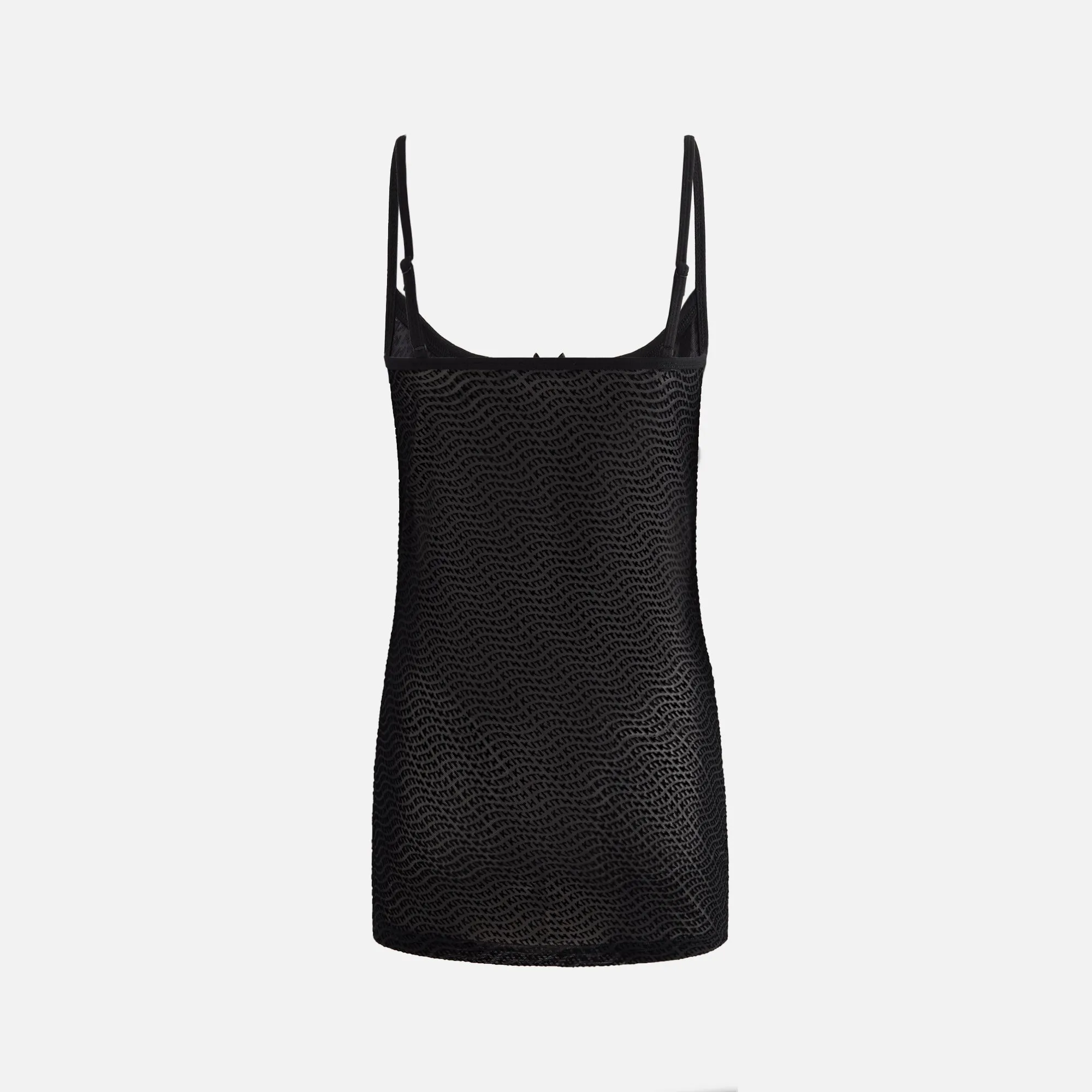 Kith Women Cardyn Monogram Wave Cami Dress - Black