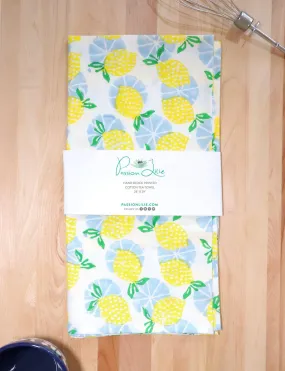 Lemon Cotton Tea Towel