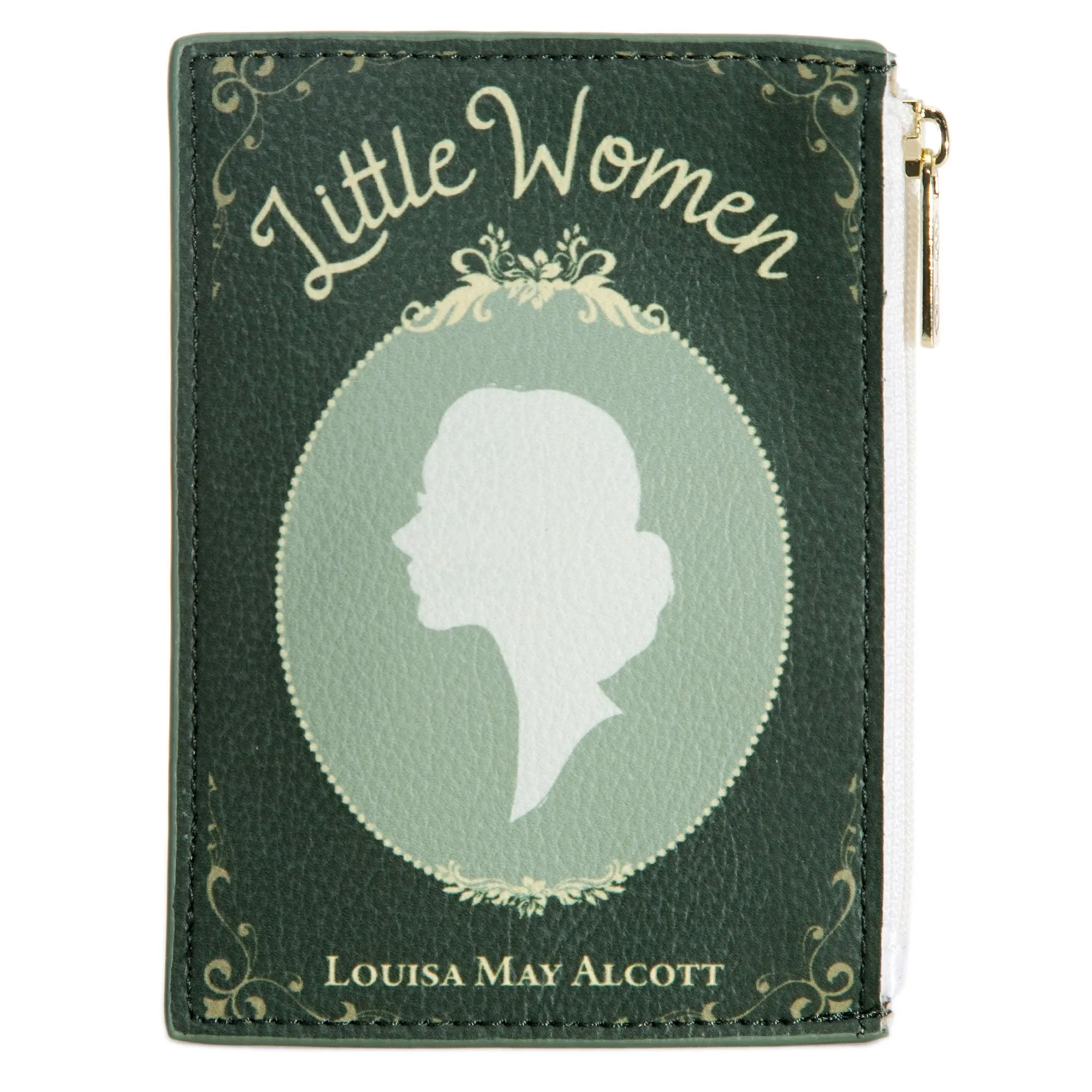 Little Women Green Book Coin Purse Wallet