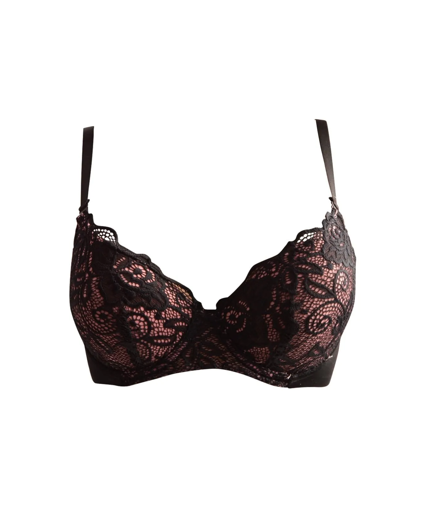 Lumie Contrasting Lace Bra