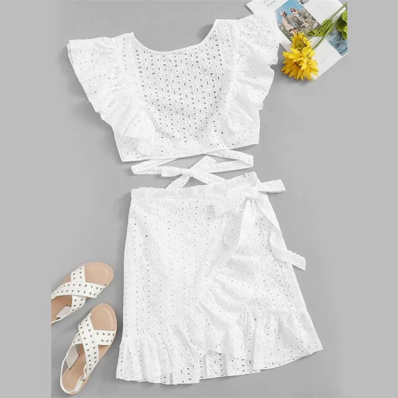 LYRIC LACE SKIRT SET