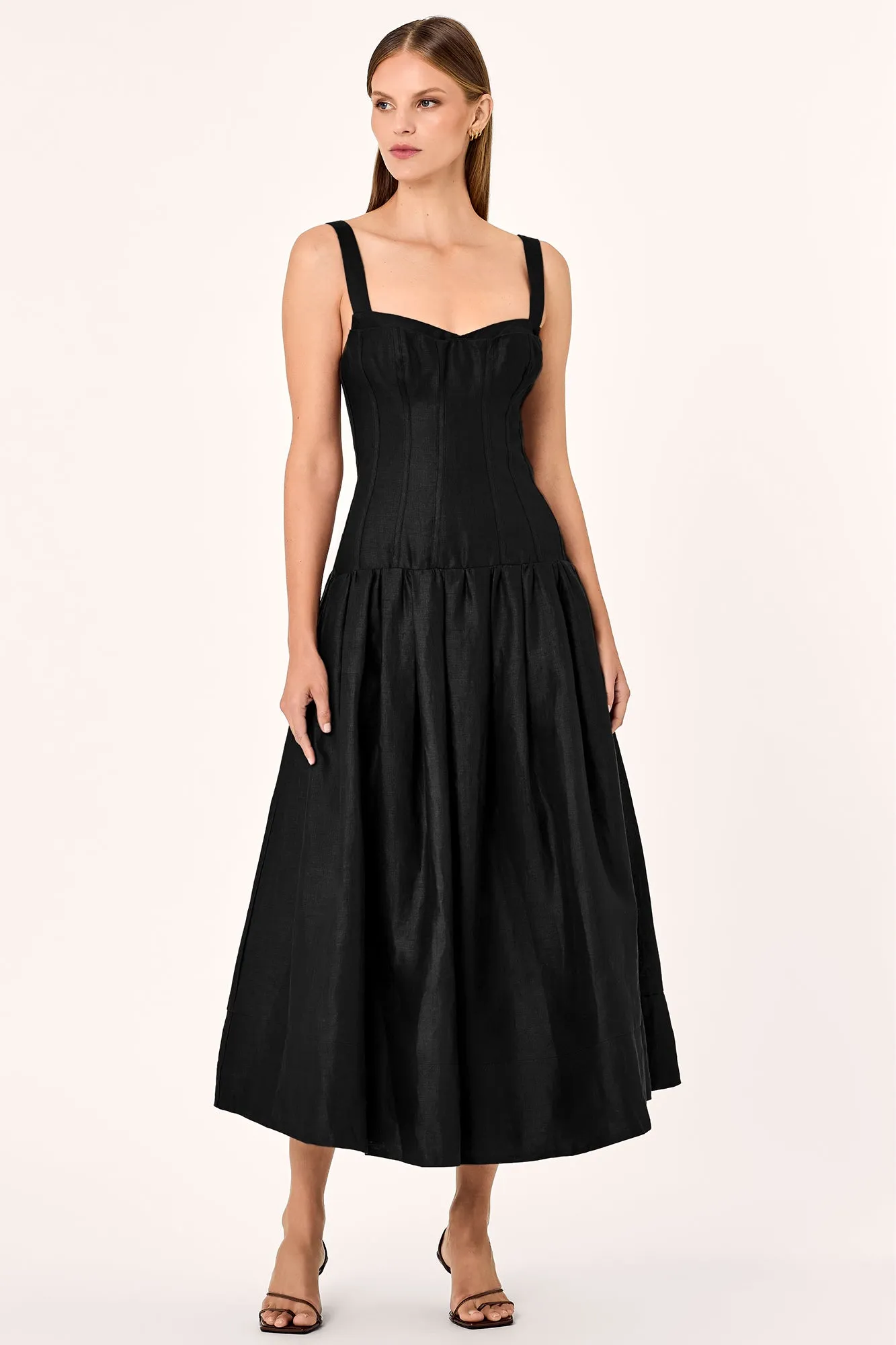 Makenna Dress -  Black