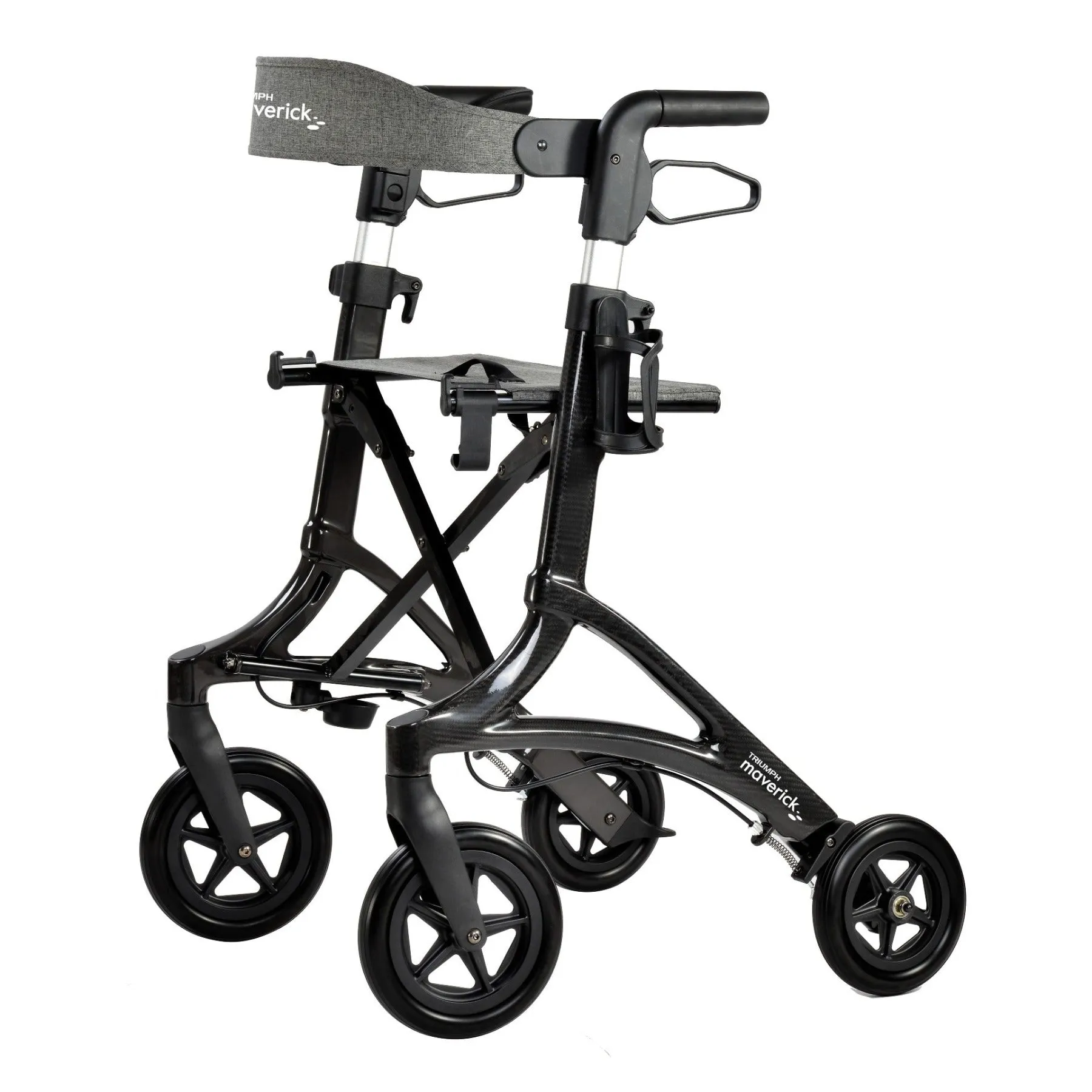 Maverick Carbon Fiber Rollator Walker