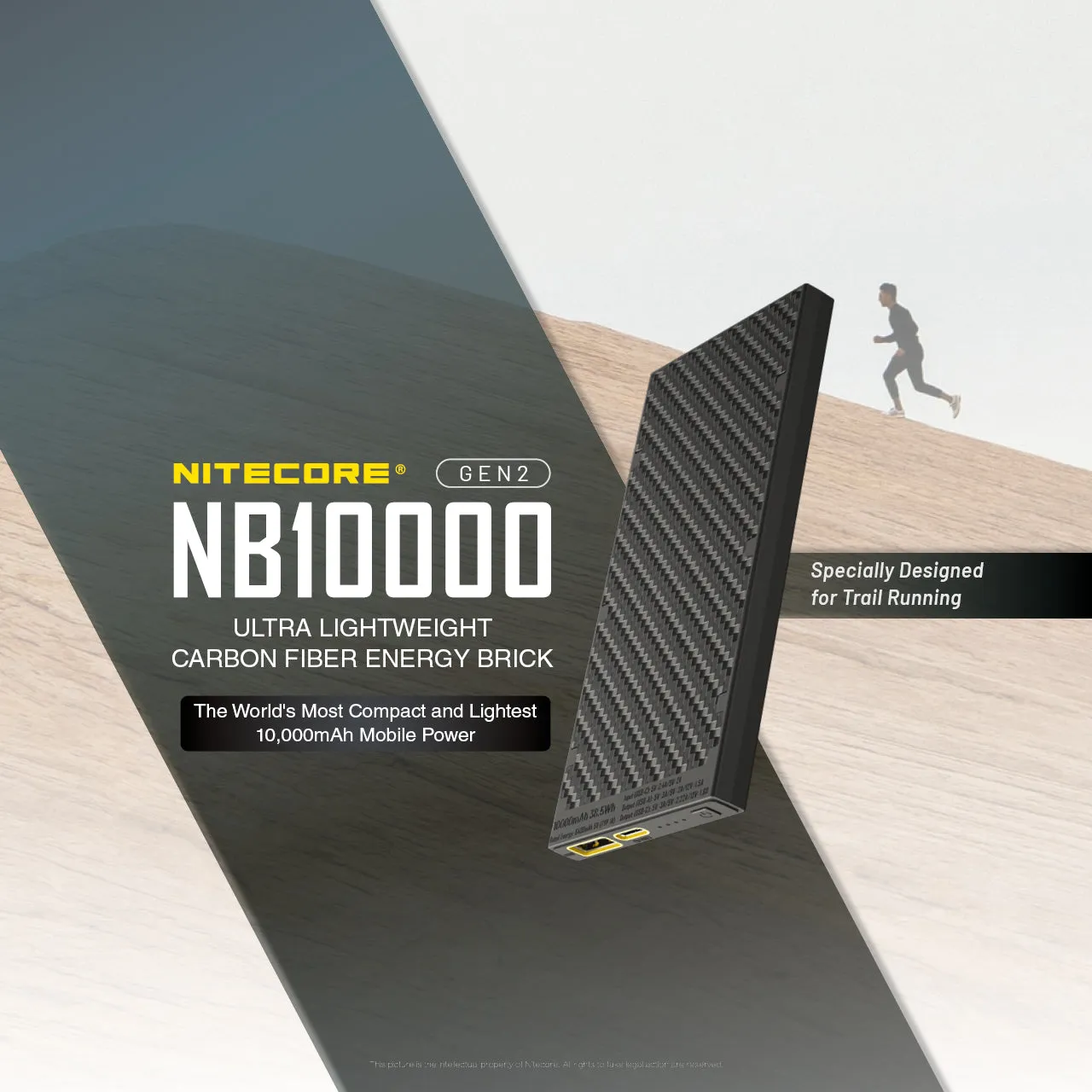 NB10000 Carbon Fiber Energy Brick (10,000mAh 3A GEN 2) Bundle