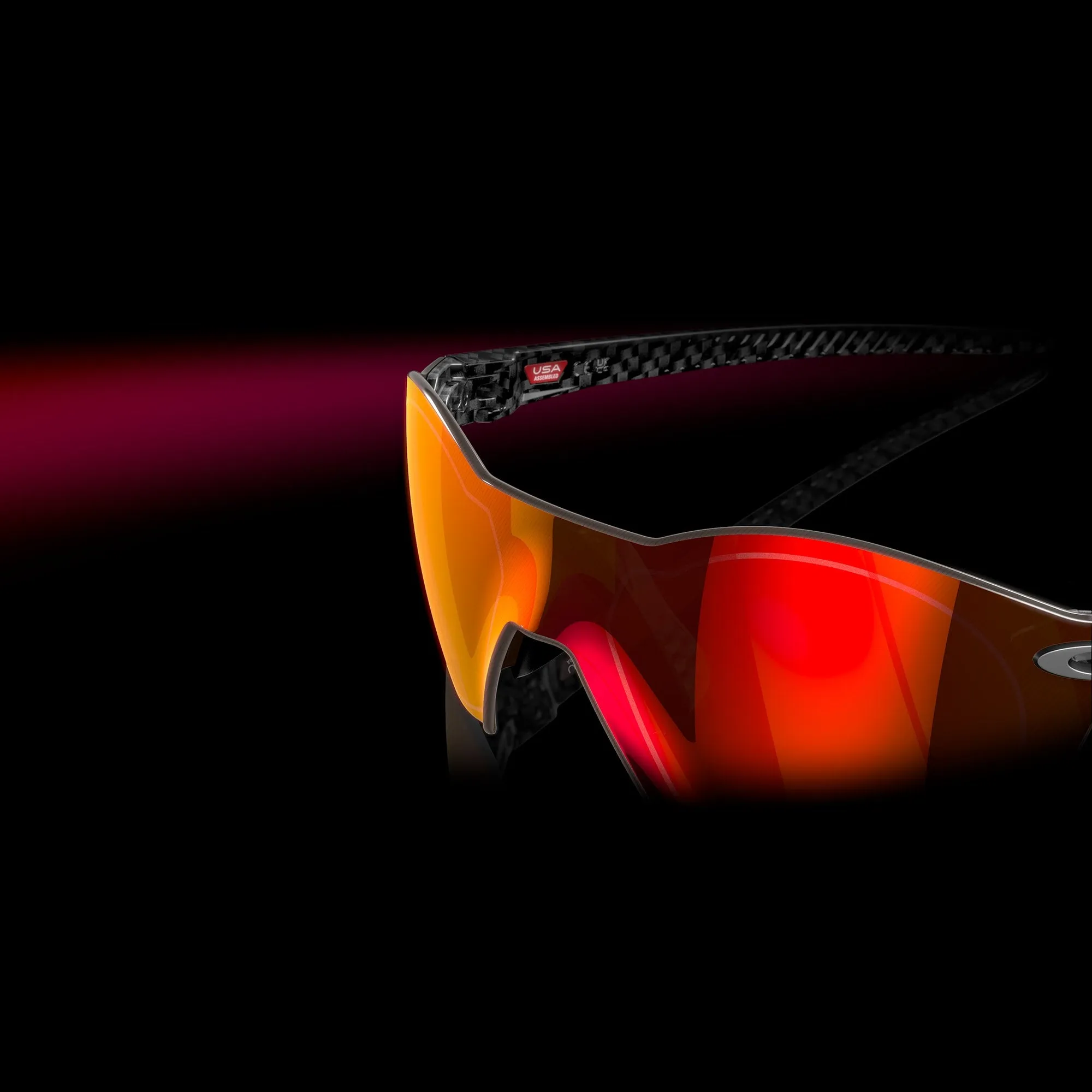 Oakley Re:SubZero Prizm Ruby Lenses Carbon Fiber Frame